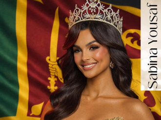 Sri Lanka’s Sabina Yousaf Secures Third Place at Mrs. World 2026